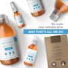 Institut Katharos Pure Colloidal Silver Gel 40 PPM 100% Natural and only 3 Ingredients Optimal Texture and Absorption (Better Than Creams) Amber Glass and Ultra-Practical Pump view 4