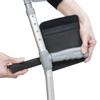 Homemate Crutch Grip (2 PACK) - Crutch Handle Support Padded Walker Hand Grips, Soft Comfortable Cushion Rollator Handle Covers, Wheelchair, Non-Slip Breathable Mobility Accessory - Black view 4