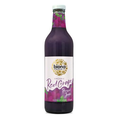 Biona Organic Red Grape Juice - Pressed 750ml