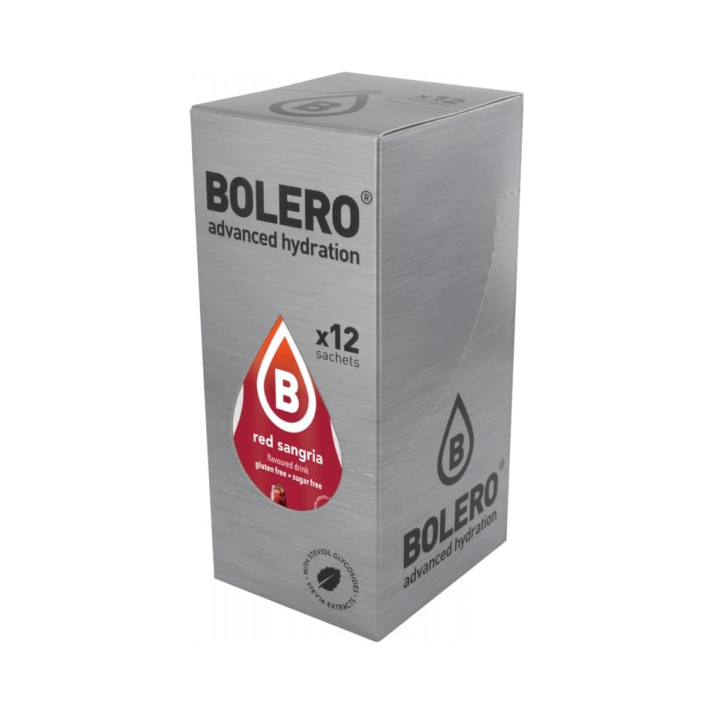 Bolero Advanced Hydration Sugar Free Instant Drink ( Red Sangria ) 9g x 12 sachets
