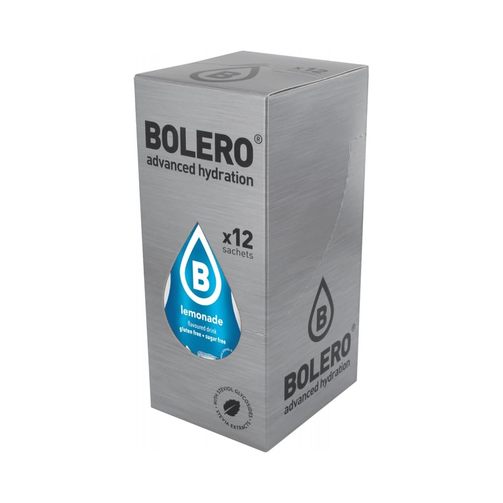 Bolero drinks 12 x 9g selection of flavours (lemonade)