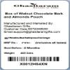 Ghasitaram Gifts Diwali Gifts Diwali Chocolates - Box of Walnut Chocolate Bark and Almonds Pouch view 3