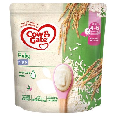 Cow & Gate Baby Rice from 4 to 6 Months Onwards, 100g