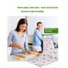 60 Pieces/Roll Reusable Non-Woven Disposable Cleaning Cloth Dish Cloth Multi-Function Water-Washing Paper, Disposable Rag Multi-Function Kitchen Paper Non-Stick Oil Disposable Cotton Towel view 2