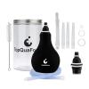 TopQuaFocus 320ml Enema Bulb Kit Anal Douche Bulb kit for Man Woman Cleaning Douche Bulb Men(320ML, Black) view 1