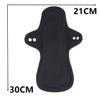 7pc Cloth Pads Set Including 6PC Heavy Flow Bamboo Charcoal Menstrual Cloth Pads Sanitary Pads Mama Pads + 1PC Mini Wet Bag view 2