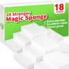 18Pack Magic Eraser Sponge for Cleaning, Extra Durable with 2X Stronger Cleaning Power for All Household Surfaces, Kitchens, Bathrooms, Walls, Shoes, Just Add Water to Erase All Dirt view 1