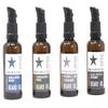 Ancient Wisdom 50ml Natural Beard Oil - Roman Gladiator with Black Pepper and Bergamot - enhance your beard in a lotion pump bottle view 3
