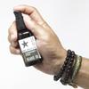 Ancient Wisdom 50ml Natural Beard Oil - Roman Gladiator with Black Pepper and Bergamot - enhance your beard in a lotion pump bottle view 4