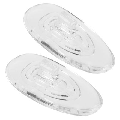 SPORTS WORLD VISION Glasses Nose Pads | Premium Quality Soft Silicone A-Shape Nose Pads for Glasses | 17mm Push-in Glasses Cushions in 2 Pairs