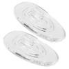 SPORTS WORLD VISION Glasses Nose Pads | Premium Quality Soft Silicone A-Shape Nose Pads for Glasses | 17mm Push-in Glasses Cushions in 2 Pairs view 1