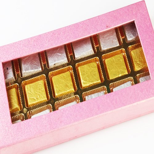 Ghasitaram Gifts Diwali Gifts Diwali Chocolates - Diwali Chocolate-Pink Assorted Chocolate Box