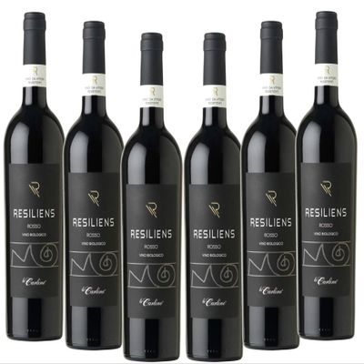 Rosso Resiliens Le Carline organic and vegan