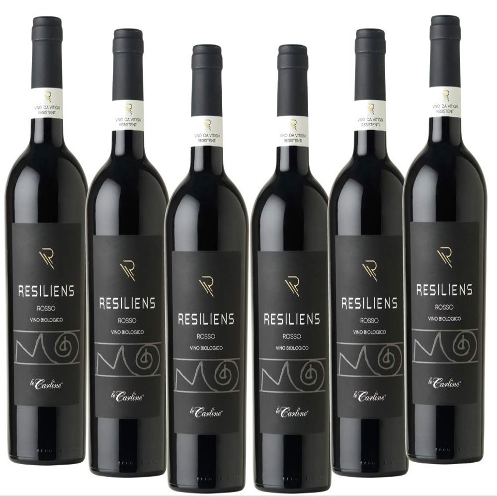 Rosso Resiliens Le Carline organic and vegan
