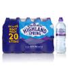 Highland Spring Still Spring Water, 20 x 750ml Sports view 1