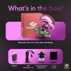 Skull Shaver Butterfly Kiss PRO - Ultimate Electric Razor for Women - Lady Shaver, Bikini Trimmer, Face Hair Remover, Pink view 4