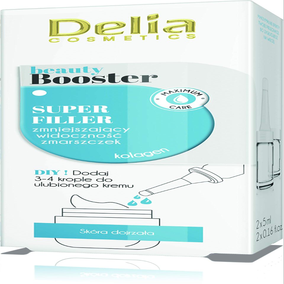 Beauty Booster Anti Age Super Filler Collagen Reduces the appearance of wrinkles for Mature Skin look younger