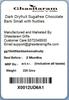 Ghasitaram Gifts Diwali Gifts Diwali Sugarfree Chocolates - Dark Dryfruit Sugafree Chocolate Bark Small with Nutties view 3