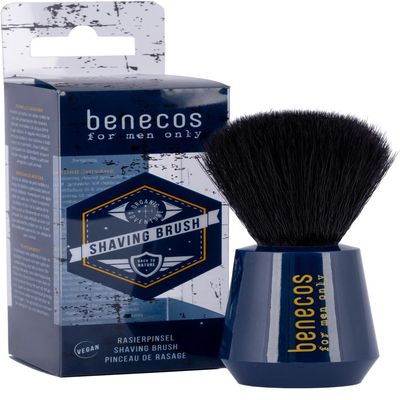 benecos For Men Only Shaving Brush (2 x 1 Piece)