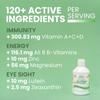Swedish Nutra - Ultra+ Multivitamin Liquid Food Supplement - Pack of 500 ml, 33 Day Supply | Packed with Vitamins, Minerals, Super Greens & Aminos to Boost Energy & Immunity I Natural Orange Flavour view 3