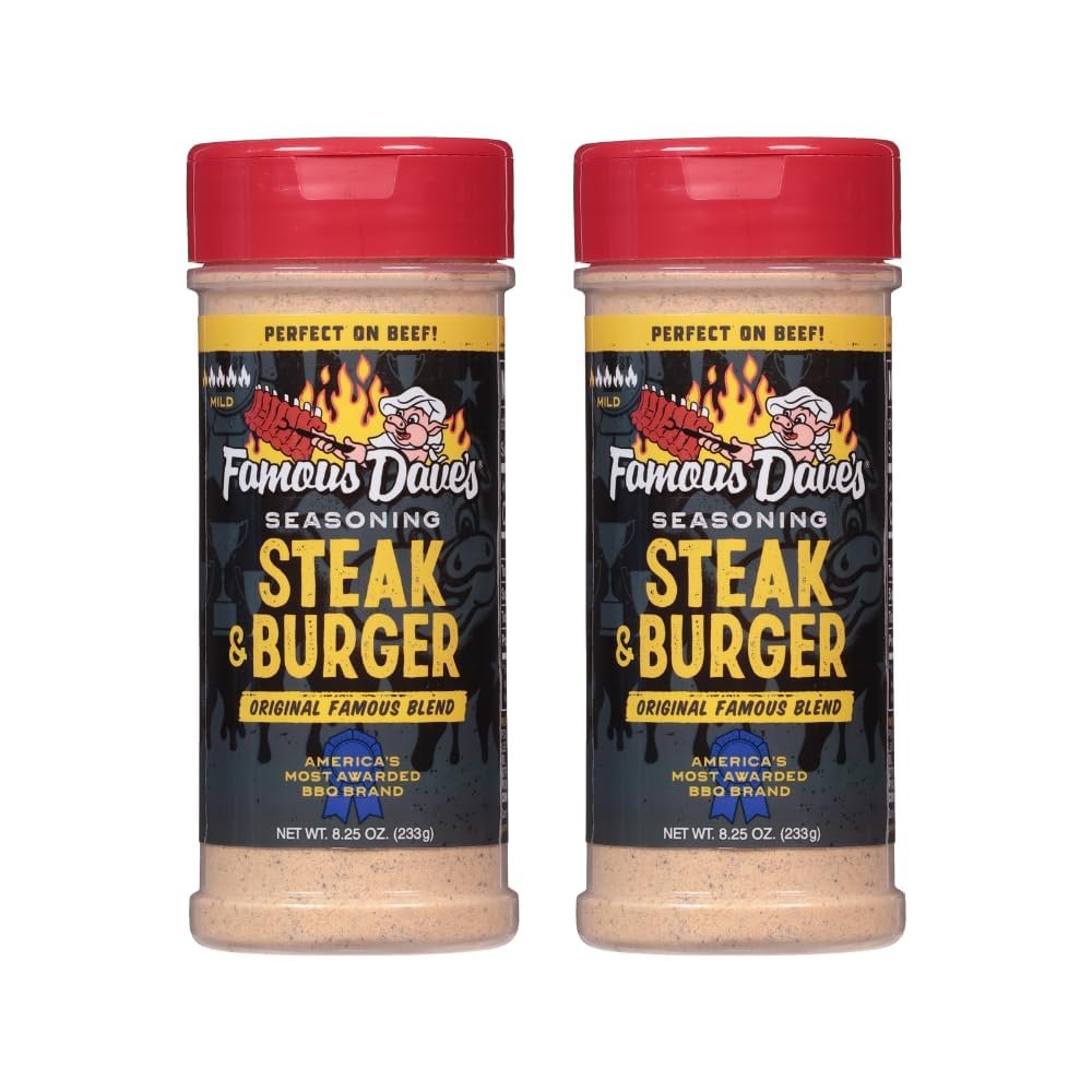 Seasoning Steak & Burger 8.25 OZ(Pack of 2)