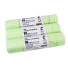 10L x 150 Tie Handle Compostable Kitchen Caddy Liners - Large Food Waste Bin Liners - EN 13432-10 Litre Tie-Handle Bags with Composting Guide view 1