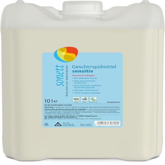 Dishwasher Detergent Sensitive