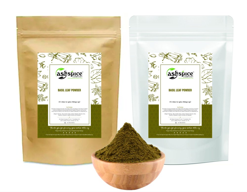 Ground Basil Leaf Powder (450g)