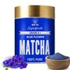 BLUE TEA - Matcha Powder (50 gm) Super Anti-Oxidant Grade | Eco-Sustainable Tin Packaging view 1