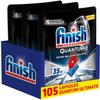 Finish Powerball Quantum Ultimate Dishwasher Tablets - 105 Dishwasher Tablets view 3
