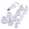 12 Cups Chinese Medical Vacuum Cans Cupping Cup Cellulite Suction Cup Therapy Back Body Anti-cellulite Massage view 1
