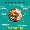 3Bears Porridge - Original Classic | Porridge Oats | Porridge Sachets | Porridge Oats Sachets | Wholegrain Porridge Oats | Overnight Oats | Oatmeal | 6 x 400g view 3