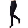 Men Women's Medical Compression Varicose Veins Socks 20-30mmHg Pressure Level 2 Anti-Fatigue Pantyhose Socks,OpenToeBlack,XL view 1