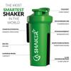 GA Shaker+ 2.0 The 7in1 Original Drinking Bottle/Water Bottle with Protein Shaker Function, 1L (Green) view 2