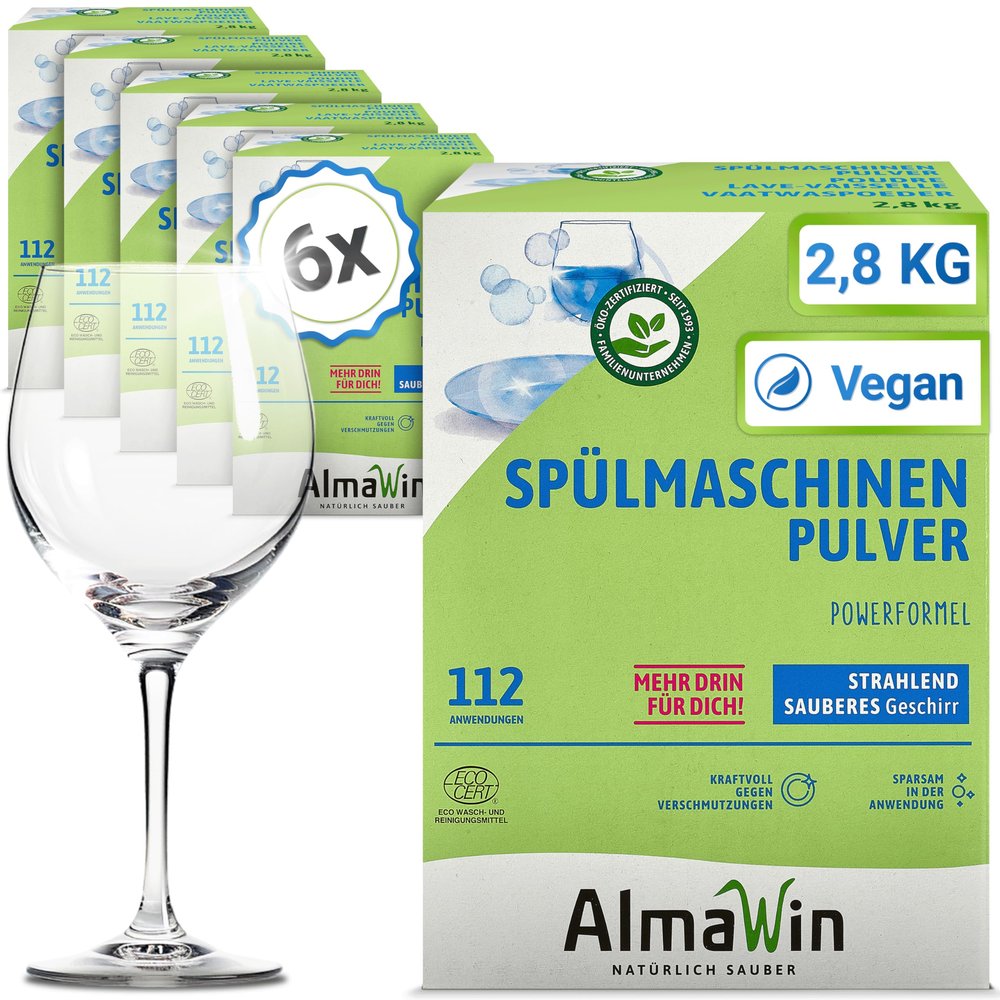 AlmaWin Machine washing-up liquid (6 x 2.80 kg)