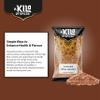 A Kilo of Spices | Brown Whole Flaxseed 1 Kg, Linseed High Fibre Source with Antioxidants, Rich in Omega-3, Non-GMO, Vegan, Restores Gut Health, Plant-Based Protein Powerhouse (1 Kg) view 4