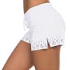 ChinFun Board Shorts Women's Swimswear Tankini Swim Briefs Swimsuit Bottom Boardshorts Beach Trunks - White - Large view 4