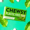 Chewsy Mixed Flavours Plastic Free Gum | Plant Based | Sugar Free | Aspartame-Free | Xylitol | Tooth Friendly | Vegan | Biodegradable | Natural Chewing Gum 12 Packs view 3