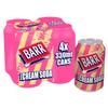 Barr American Cream Soda 4 x 330ml view 1