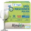 AlmaWin Organic Machine Washing-Up Liquid (6 x 1.25 kg) view 1