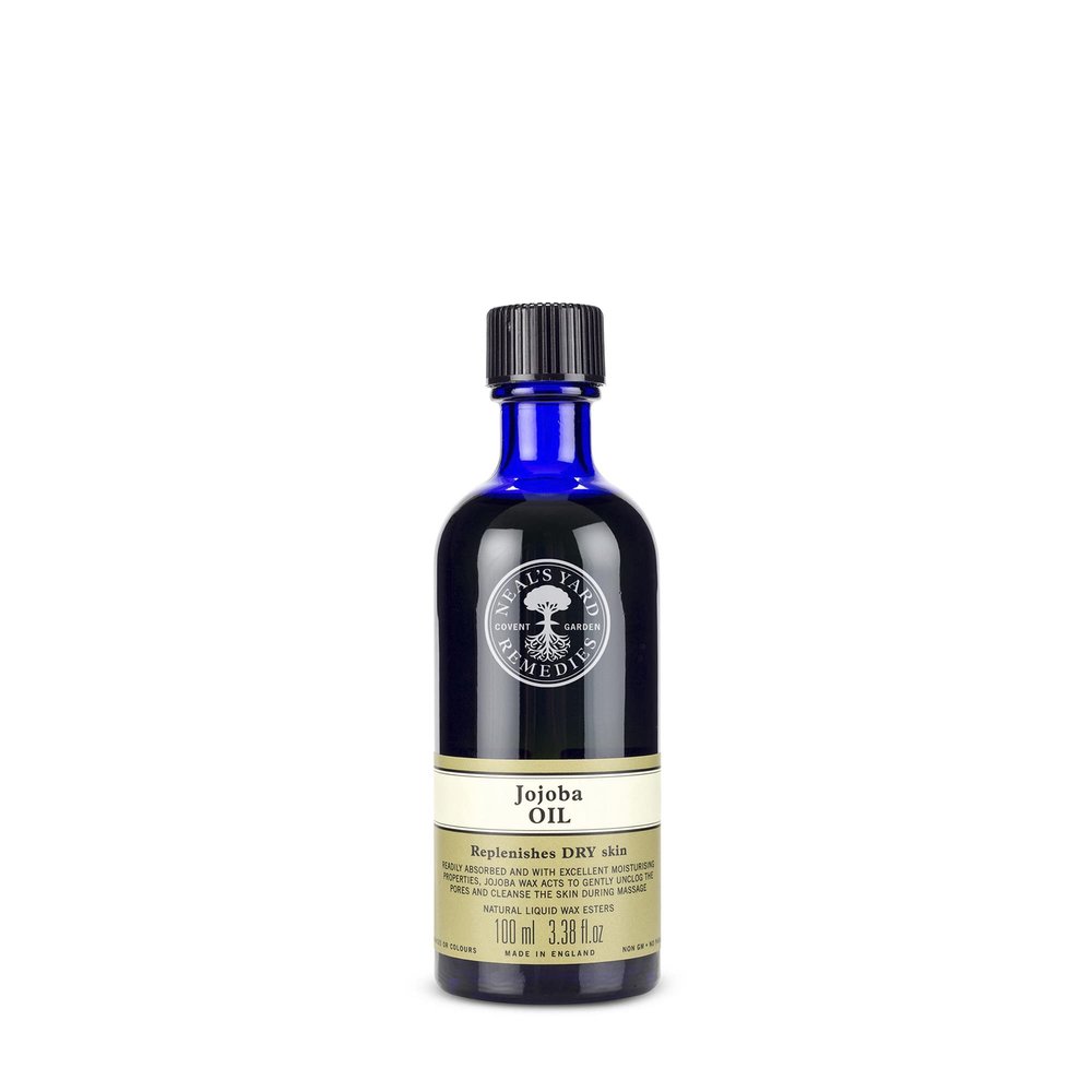 Neal's Yard Remedies Jojoba Oil | Multi-Purpose Oil for Face, Body, Hair & Scalp | Organic & Vegan | 100ml