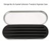 Eyelash Tweezers Box, Tweezers Organizer Case Makeup Storage Box Tweezers Beautymisc Tools, Tweezers, Eyelash for Brushes, Eyebrow Razors view 2