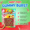 Sweetzone Watermelon Bottles, 1kg Bag of Sweets, Experience the Watermelon Sweet, Jelly Sweets and Chewy Candy, Mouthwatering Tangy Flavour for Halal Sweet for All Ages view 2