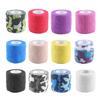 12 Pack Self Adhesive Bandages, Non-Woven Self Adherent Cohesive Tape Bandages Rolls Pet Vet Wrap Tapes Strong Elastic Stretch Sport Tape for Wrist, Ankle Sprains & Swelling - 2" x5 Yards (12 Colors) view 1