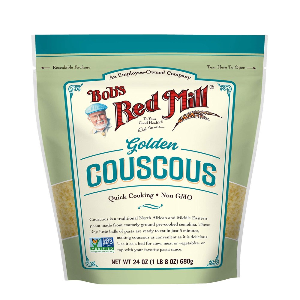 Bob's Red Mill Golden Couscous, 24oz (Pack of 1) - Non GMO, Vegan, Moroccan-Style,Kosher
