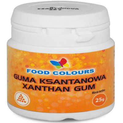 Food Colours - Xanthan Gum Food Additive E 415 Stabiliser Emulsifier Binding Agent - 25 g