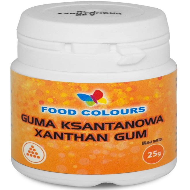 Food Colours - Xanthan Gum Food Additive E 415 Stabiliser Emulsifier Binding Agent - 25 g
