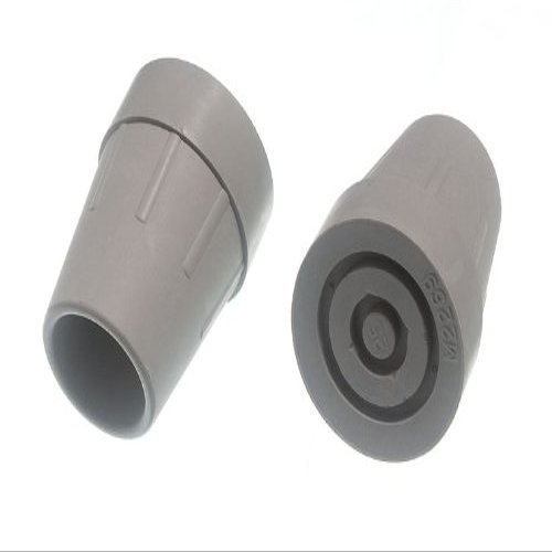 100 x Crutch Stick Frame FERRULES Grey Heavy Duty 25mm (1'')