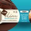 NuGo Slim Dark Chocolate Toasted Coconut, 16g Vegan Protein, 3g Sugar, 7g Fiber, 190 Calories, Low Net Carbs, Gluten Free, 12 C view 4