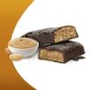 NuGo Slim Dark Chocolate Crunchy Peanut Butter, 17g Vegan Protein, 3g Sugar, 7g Fiber, 180 Calories, Low Net Carbs, Gluten Free, 12 Count view 3